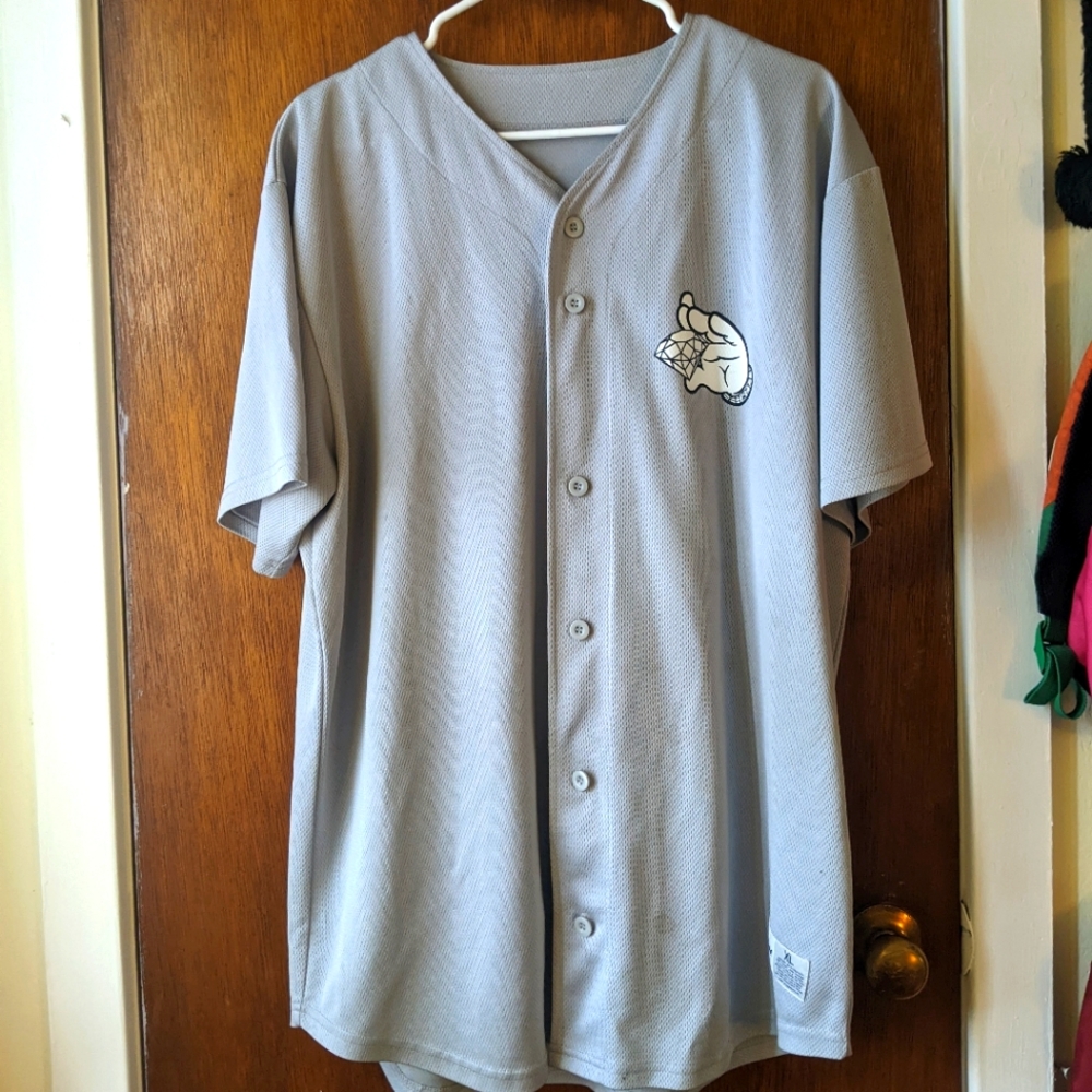 Support Your Local Vibes Dealer Button Up Jersey